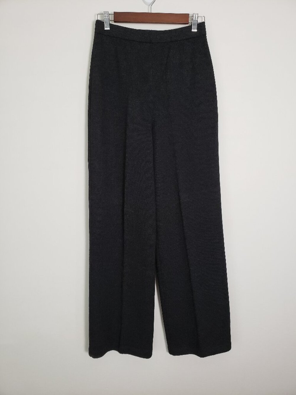 ST. JOHN COLLECTION Size 10 Dark Charcoal Gray Dress Pants